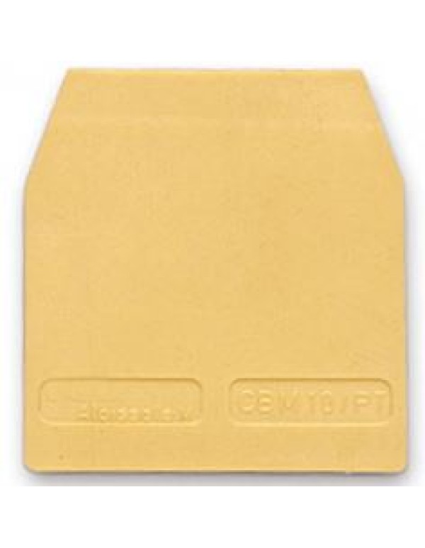Торцевой изолятор DKC 1мм цвет серый (ZHM501GR)