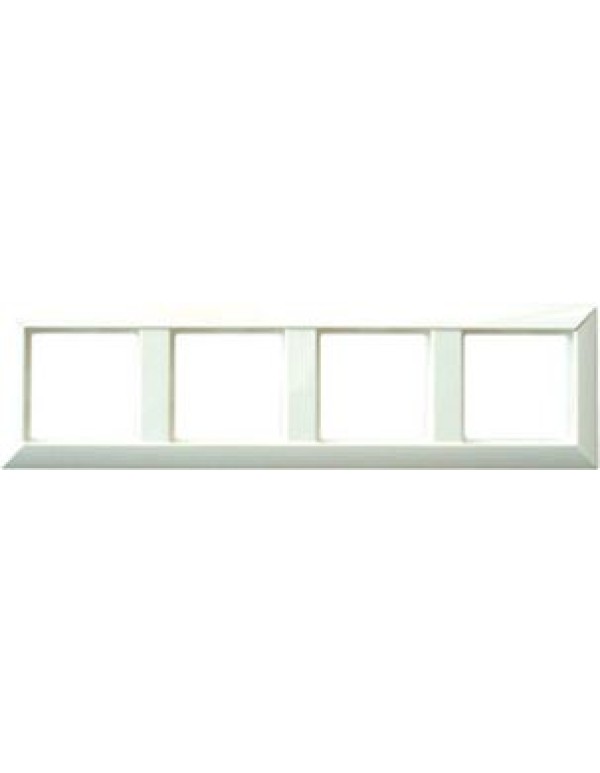 Рамка слон. кость x4 Ecoprofi (верт/гориз)