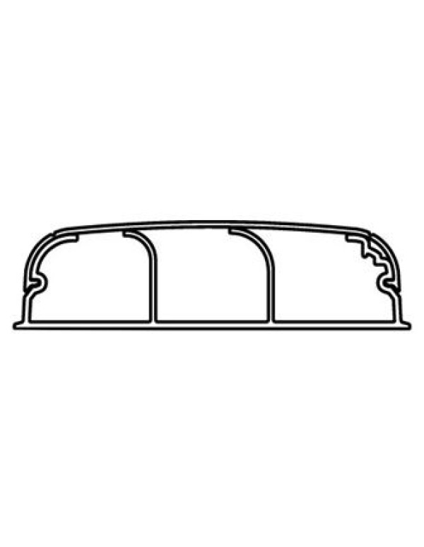 Кабельные каналы DKC In-liner Front плинтусного типа