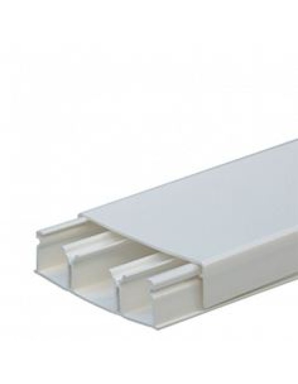 Кабель-канал монтажный Legrand _ 2100x75x20мм чисто-белый (030033)