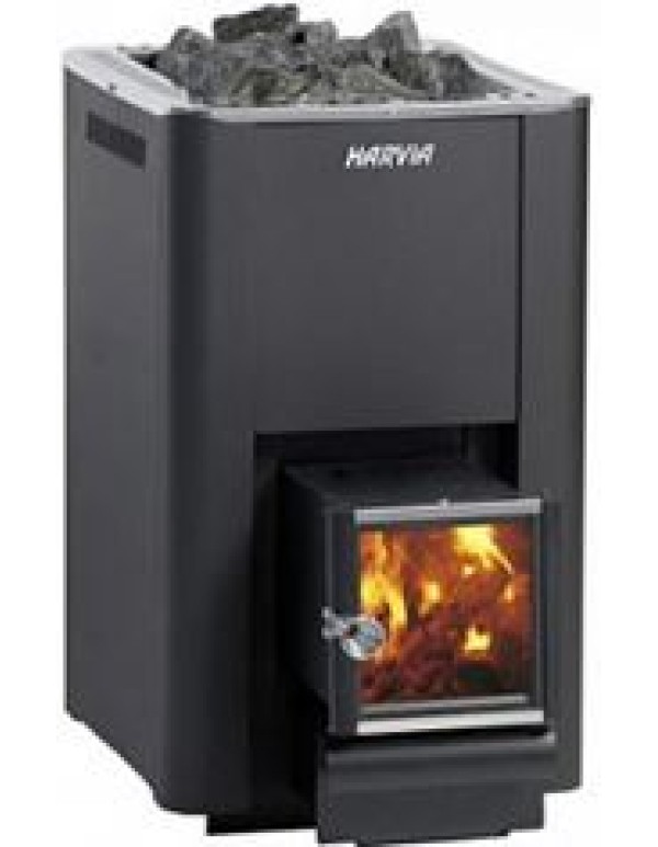 Каменка дровяная HARVIA 20 SL Boiler 18 кВт 8-20м куб