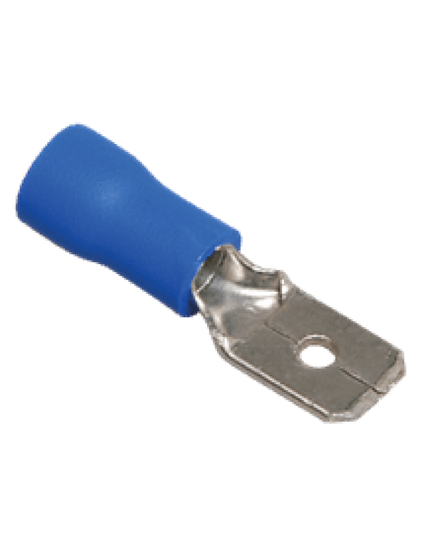 Разъем РпИп 2-5-0,8 Плоский (папа) ИЭК ( 100 шт ) / мин 20 упак/ (URP10-D25-D23-4)