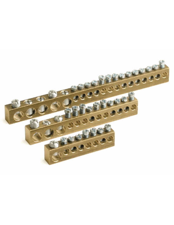 Шина латунная 11х6мм, 2х7,5мм, 2х9мм | BD12515 | DKC