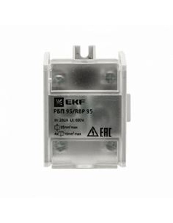 Распределительный блок проходной РБП 95 (1х95 - 4х16 мм2) 232/100 А EKF PROxima