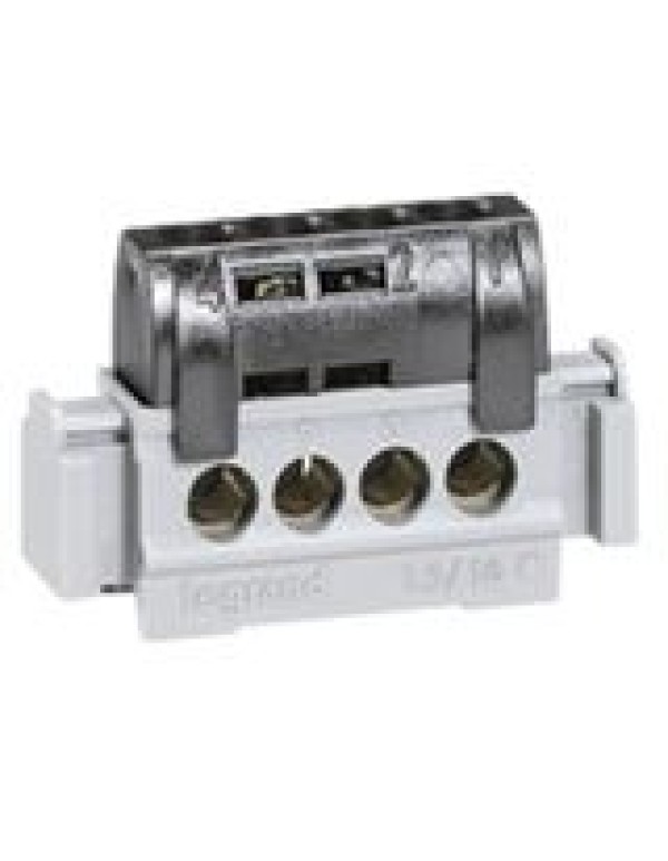 Клеммник черный 4*1.5-16мм2 004850 Legrand