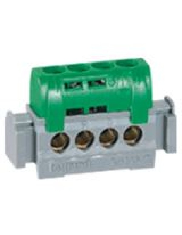 Клеммник зеленый 4*1.5-16мм2 004830 Legrand