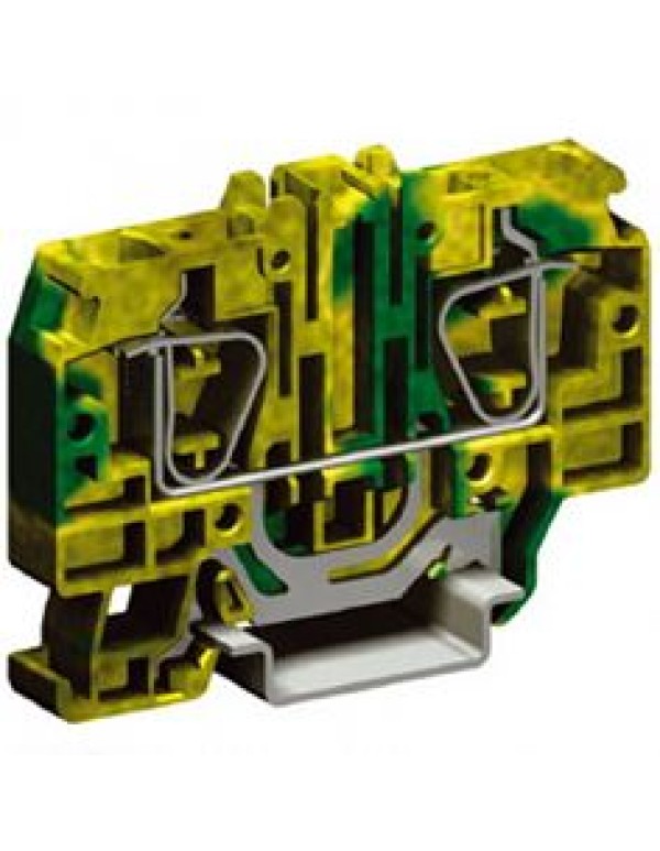 HTE.10, зажим для заземления, 10 кв.мм желто-зеленый