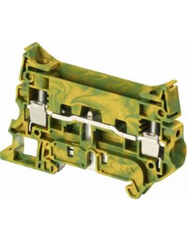 Клемма ZS10-PE-R1 заземляющая, для тестирования и измерения, один профиль с ZS10-ST..