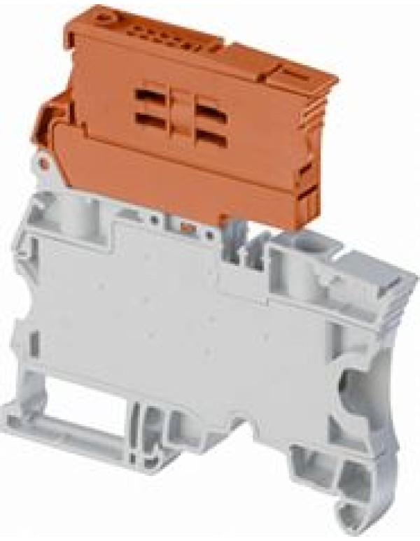 Клемма ZS10-S-R2 с разъединителем, серая, 10мм.кв., совместимый с профилем ZS4-SF
