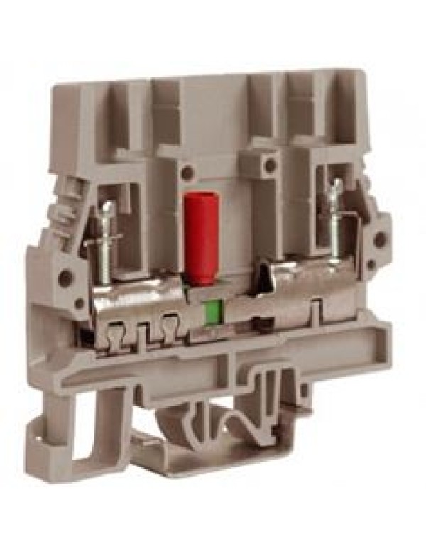 SCB.6GR, тестовый с разъединителем серый 6 кв.мм