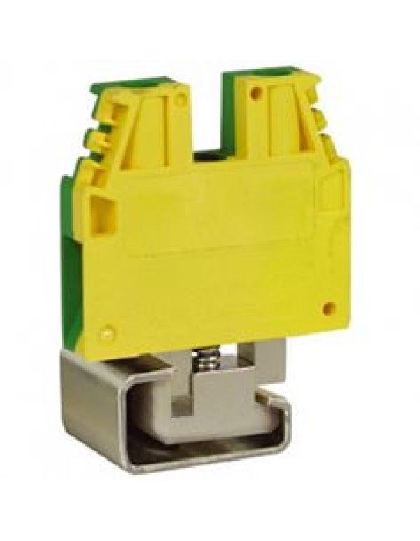 TEC.6/D, зажим для заземления желт.зелен 6 кв.мм