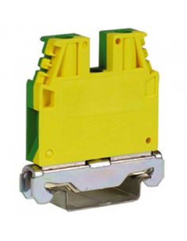 TEC.6/O, зажим для заземления желт.зелен 6 кв.мм