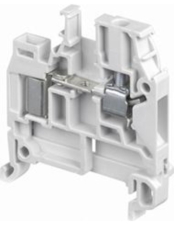 Зажим клеммный проходной ABB размер ячейки 5мм сечение провода 2.500мм? (1SNA199557R2600)