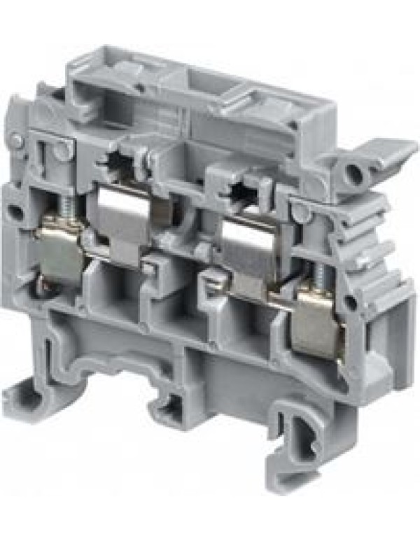 Зажим клеммный проходной ABB размер ячейки 8мм сечение провода 4.000мм? (1SNA115657R2500)