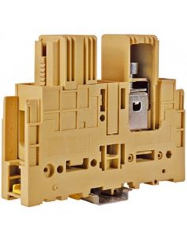 Зажим клеммный проходной DKC размер ячейки 113мм сечение провода 95мм? (ZGP300)