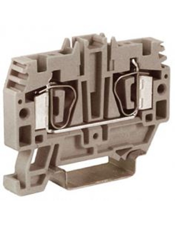 Зажим клеммный проходной DKC размер ячейки 45мм сечение провода 4мм? (ZHM250GR)