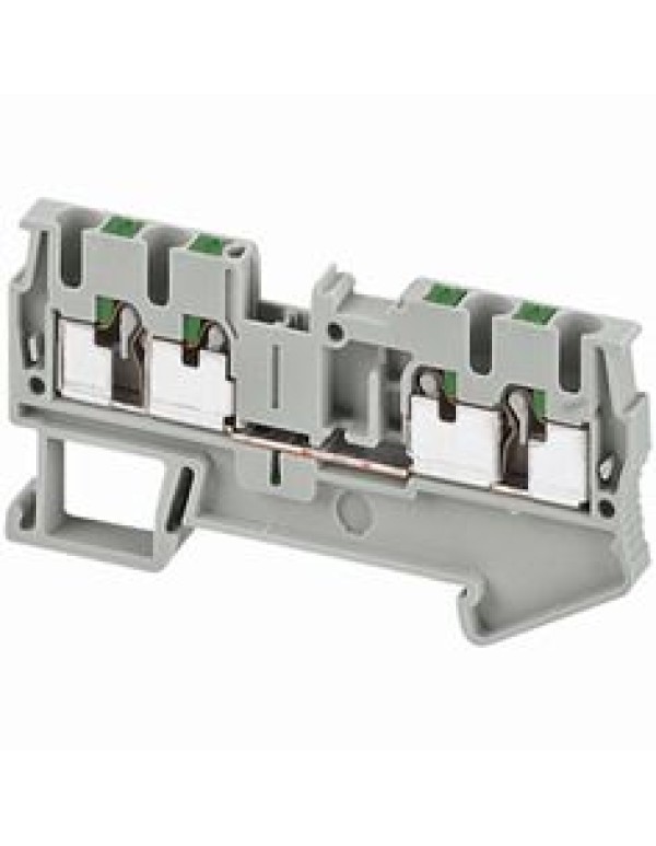 Зажим клеммный проходной SE размер ячейки 5.2мм сечение провода 0.08мм? (NSYTRP24)