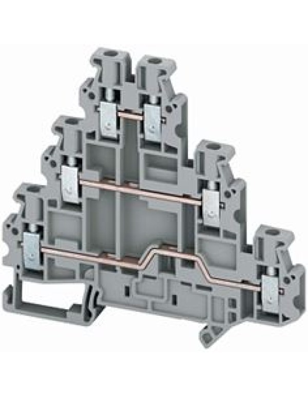 Зажим клеммный проходной SE размер ячейки 5.2мм сечение провода 0.14мм? (NSYTRV26T)