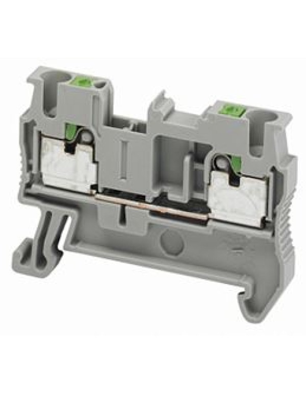 Зажим клеммный проходной SE размер ячейки 5.2мм сечение провода 0.2мм? (NSYTRP22AR)