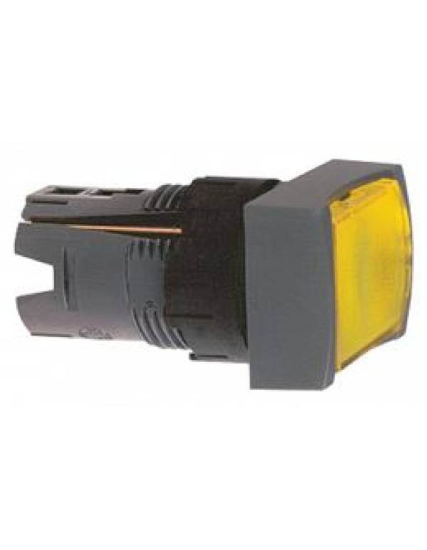 Фронтальная часть нажимной кнопки SE плоская с подсветкой без фиксации (ZB6DW5)