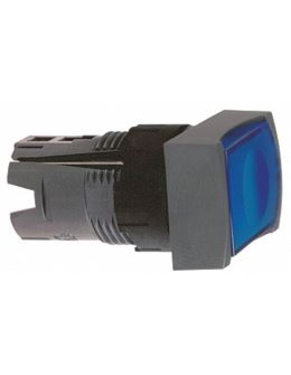 Фронтальная часть нажимной кнопки SE плоская с подсветкой без фиксации (ZB6DW6)