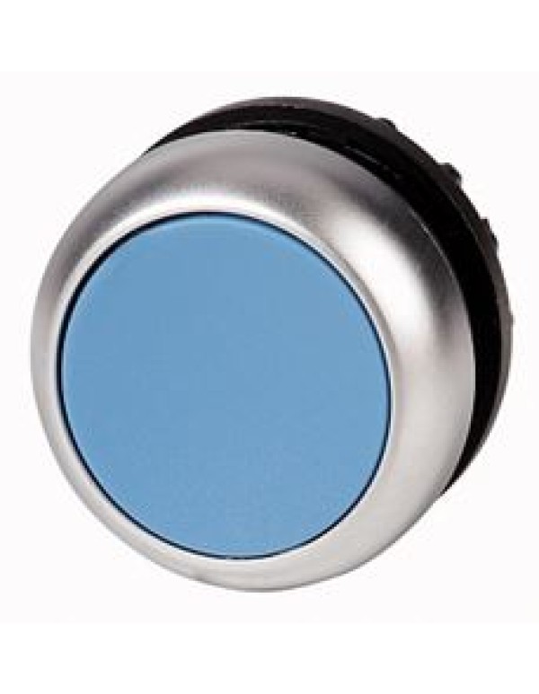 Головка кнопки без фиксации, цвет синий