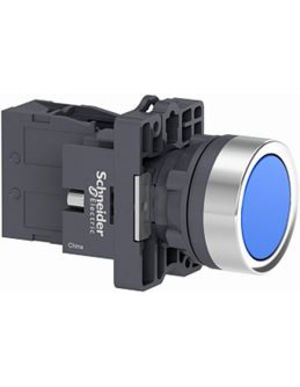 Кнопка (1НO) синяя с фиксацией, SE