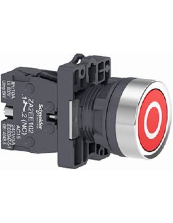 Кнопка (1НЗ) красная  0 , SE