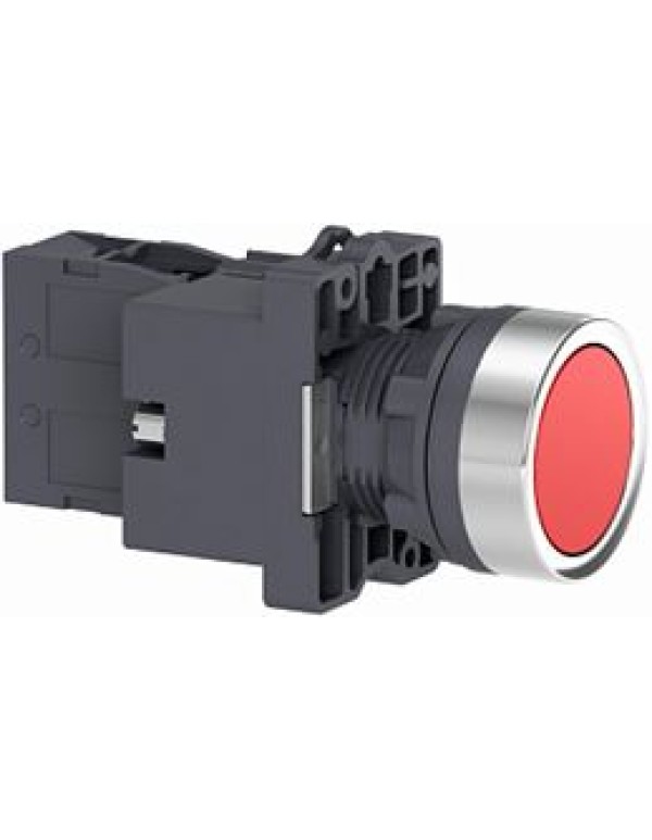 Кнопка с подсветкой ,СLED,220В.,КРАСН.,1НЗ