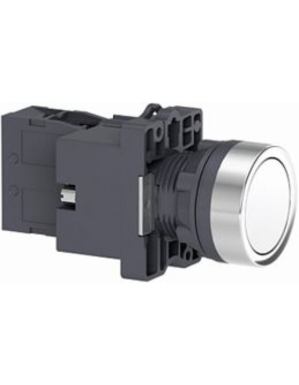 Кнопка с подсветкой ,СLED,24В.,белая,1НO