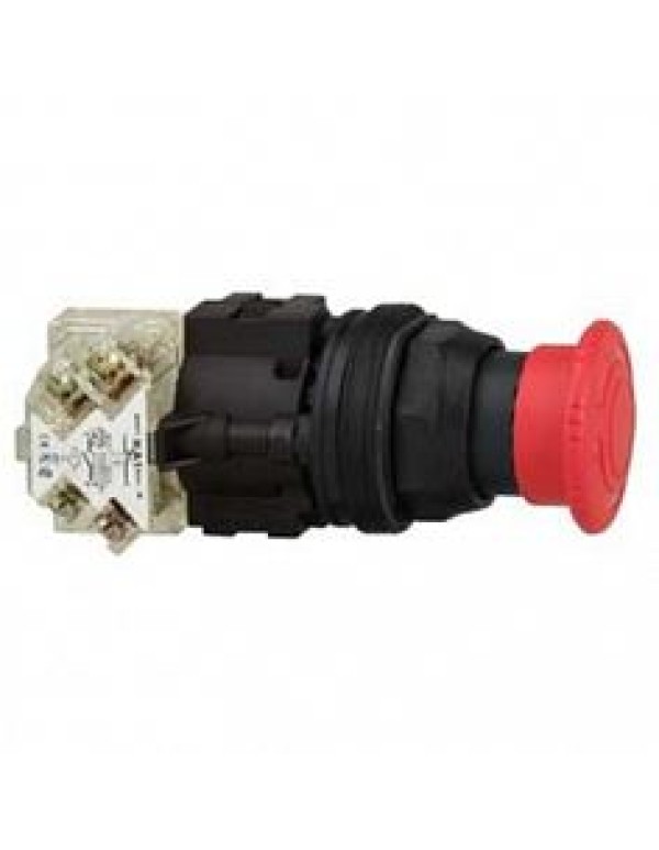 Кнопочный выключатель в сборе SE 2 управляющих элемента красный с фиксацией, (9001KR16H13)