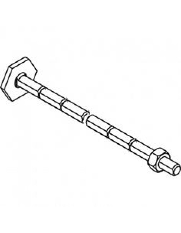 Шток пластиковый KA-8046 включая крепежную гайку