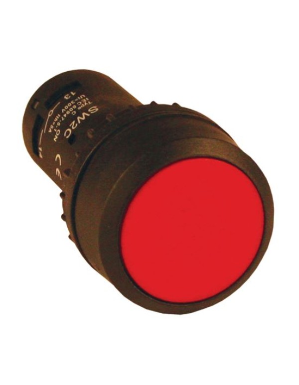 Кнопка SW2C-11 возвратная красная NO+NC EKF PROxima | sw2c-11s-r | EKF