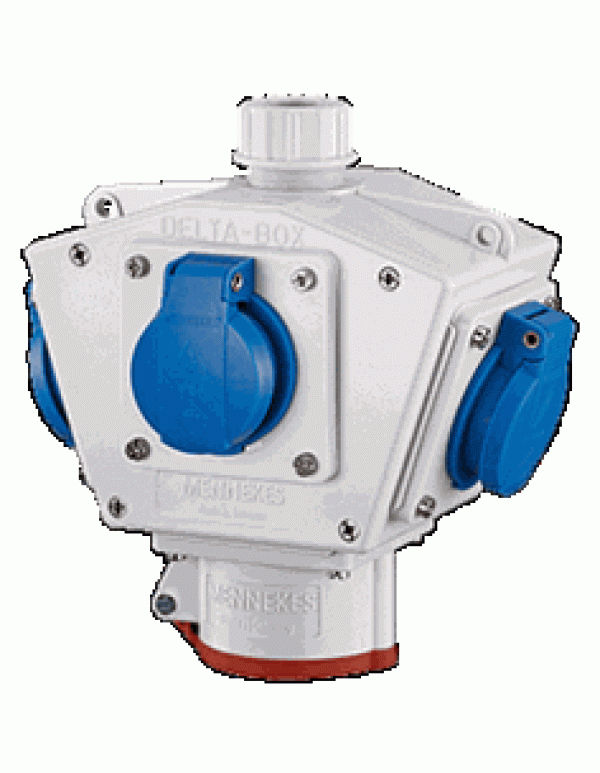 Комбинaции розеток серии DELTA-BOX Mennekes