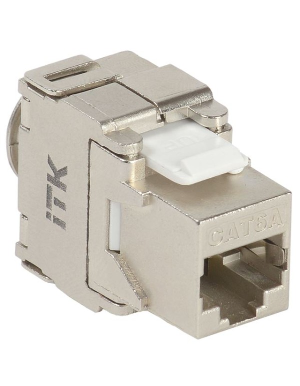 Модуль Keystone Jack кат.6A STP, IDC Dual, верт. зад. | CS1-1C6AF-D2 | ITK