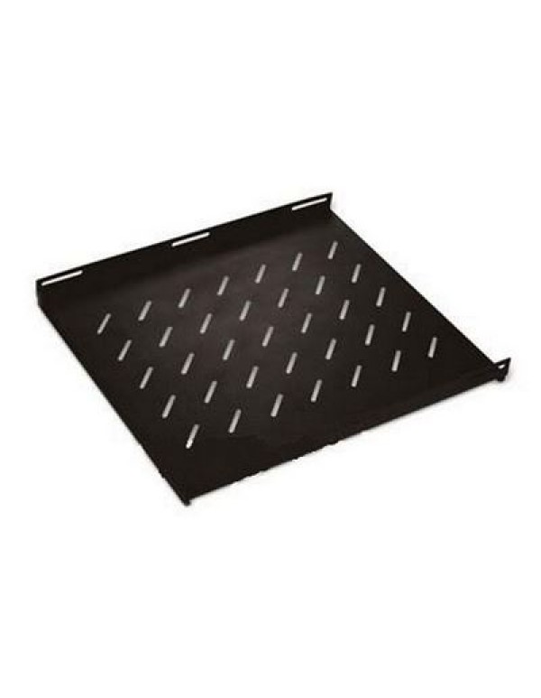 Полка 19 стационарная глубиной 400мм, черная FS05-400PI ITK