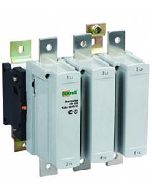 Контактор 630А 220В АС3 1НО+1НЗ КМ-103 DEKraft