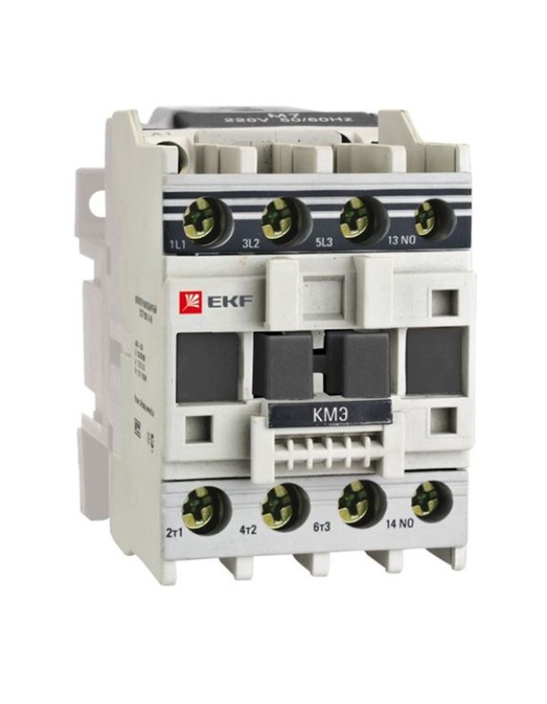 Контактор малогабаритный КМЭ 9А 220В 1NC EKF PROxima | ctr-s-9-220-nc | EKF