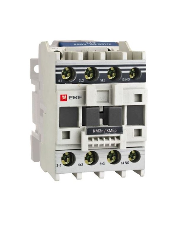 Контактор малогабаритный КМЭп 9А 220В DC 1NC EKF PROxima | ctr-s-9-220-nc-p | EKF