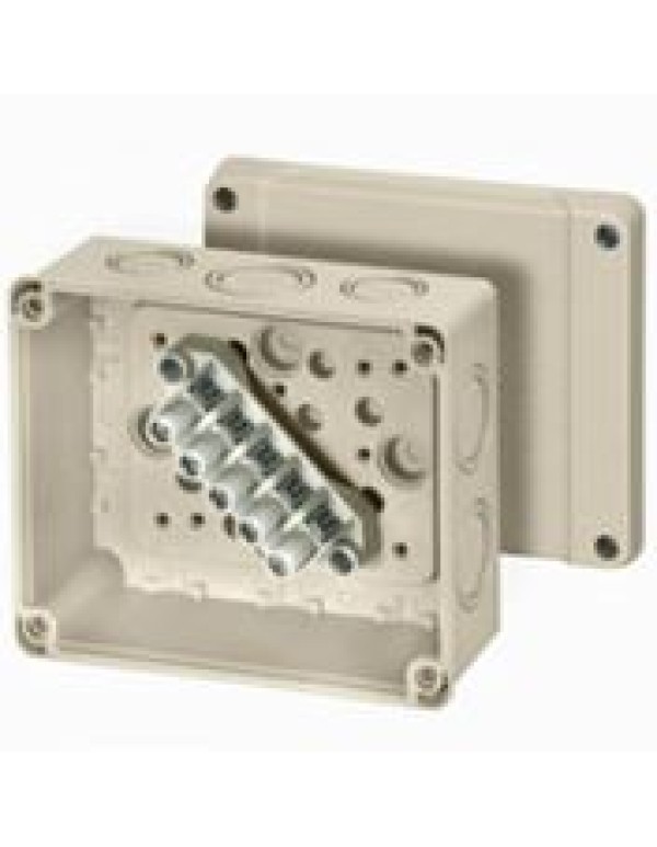 KF 9065 Коробка клем 119х139х70 IP 66 10вв. М20/25/32 5п.клемм. 2,5-6/10кв.мм