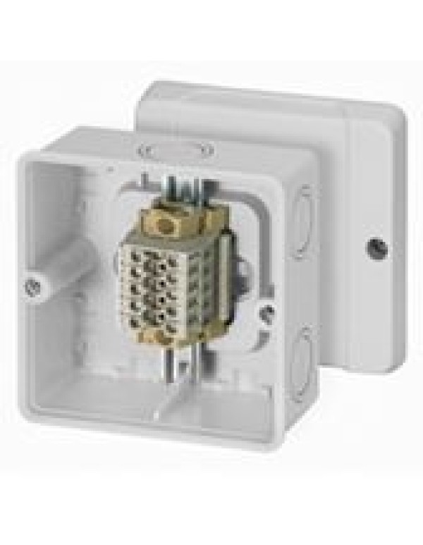 RD 9045 Коробка клем 98х98х61 IP 65 7вв. М25 5 клемм WKM 4/15, под кабель до 1,5-4 кв.мм