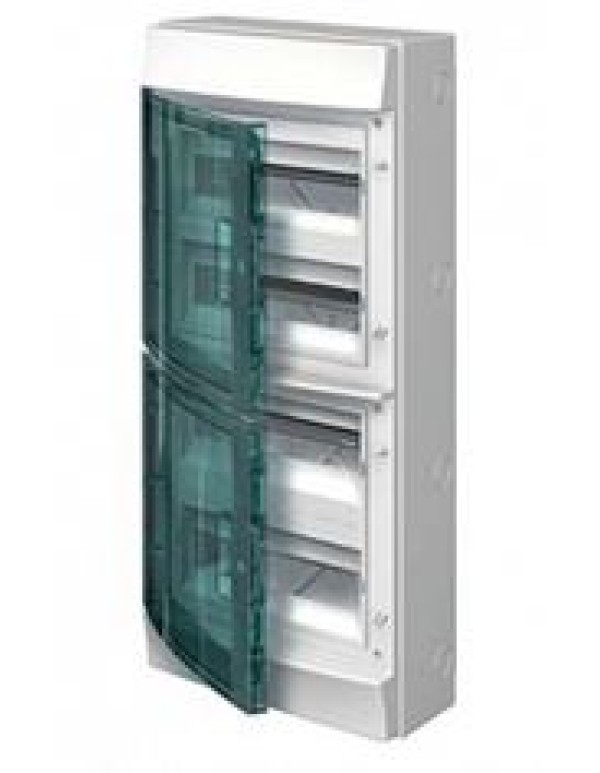 Корпус ABB Mistral пластиковые боксы навесной 4 ряда 600x430x155мм (1SLM006501A1207)