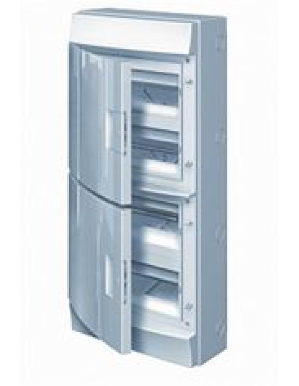 Корпус ABB Mistral пластиковые боксы навесной 4 ряда 735x320x155мм (1SL1107A00)
