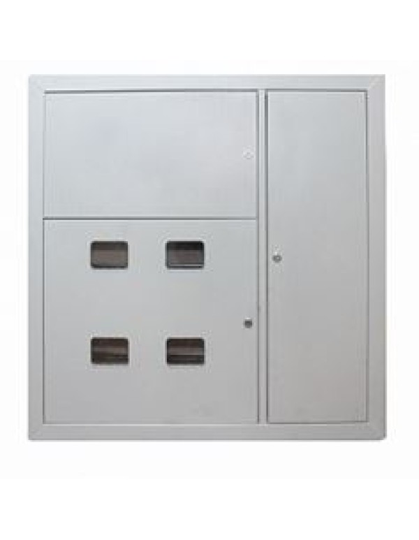 Щит этажный 4 квартирный усиленный премиум (1010х950х160) под эл. счетчик  EKF Basic