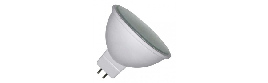  Лампы светодиодные LED MR16 220V, с цоколем GU5.3