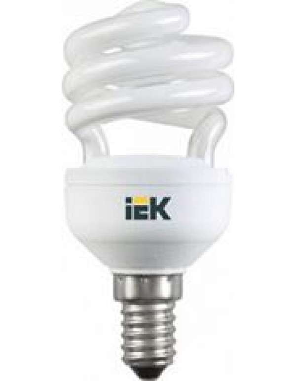 Лампа энергосберегающая интегрированная IEK спираль E14 9Вт (LLE25-14-009-4000-T2)