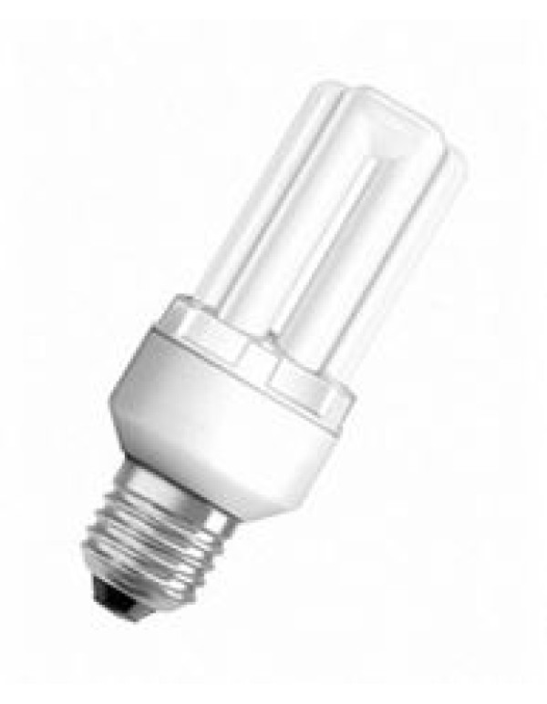 Лампа энергосберегающая интегрированная Osram прямолинейная E27 11Вт (4008321986764)
