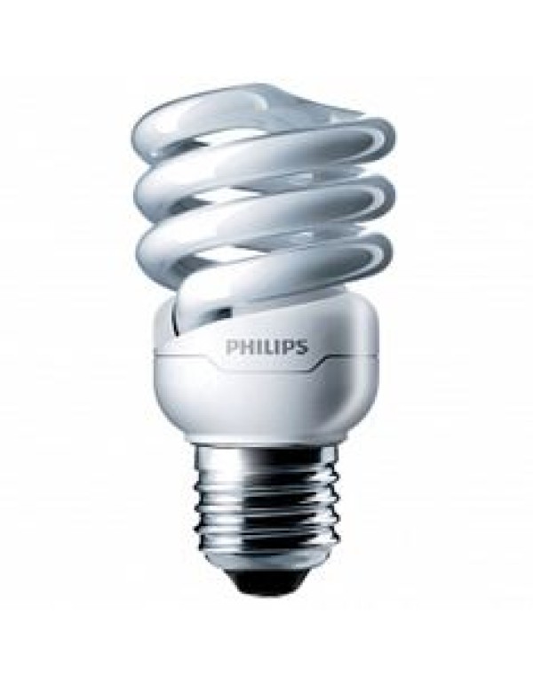 Лампа энергосберегающая интегрированная Philips спираль E27 12Вт (929689114506)
