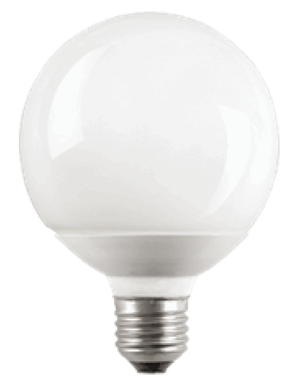 Лампа энергосберегающая шар КЭЛ-G Е14 9Вт 2700К ИЭК