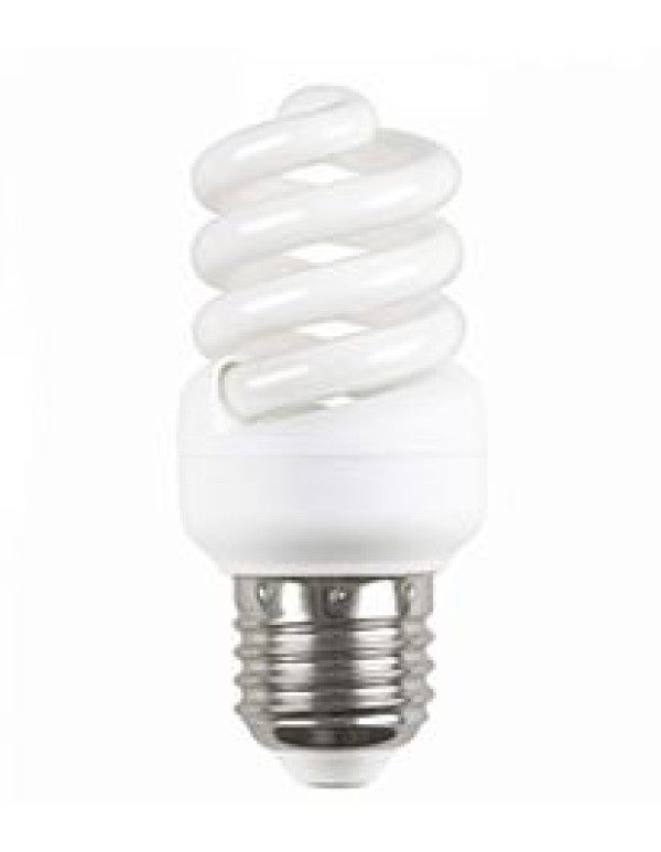 Лампа энергосберегающая спираль КЭЛ-FS Е14 11Вт 4000К Т2 ПРОМОПАК 3 шт ИЭК